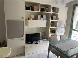 Parete attrezzata, libreria porta tv per soggiorno
