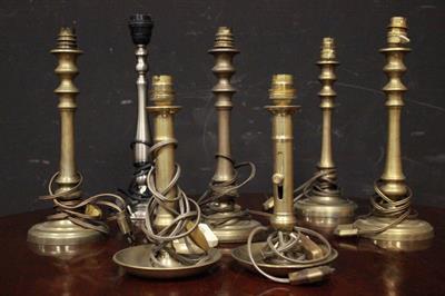 7 antiche lampade elettriche francesi - Anteprima 1