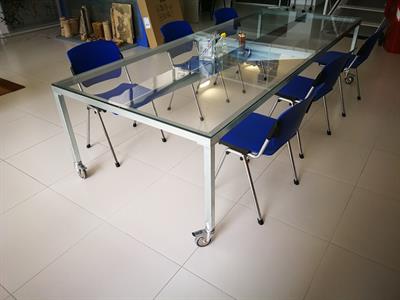 Tavolo in ferro e vetro - Foto 2