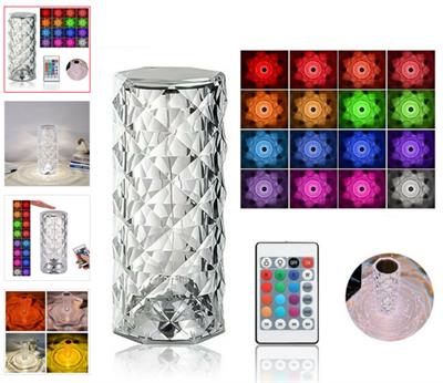Lampada touch multicolore