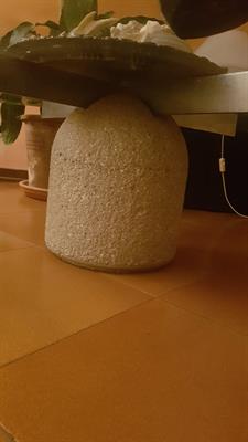 Elegante tavolo di vetro su base di pietra, prezzo trattabile - Foto 4