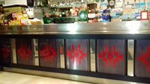 Banco bar e contro banco più macchina caffè gaggia 2 bracci