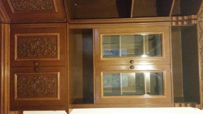 Soggiorno angolare completo in legno massello in ottimo stat - Anteprima 2