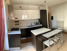 Cucina bianco e wengè semi nuova