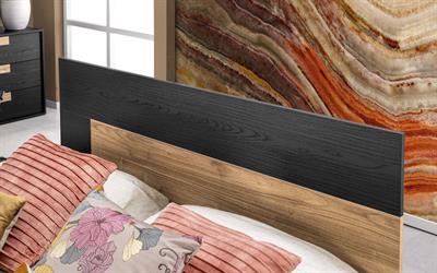 Letto Matrimoniale Contenitore MC Erika, colore nero - Foto 4