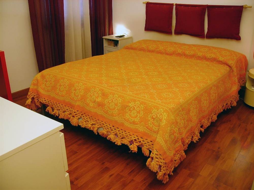 Coperta artigianale originale calabrese vintage, mai usata