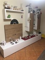 Parete attrezzata interessante, in legno, ottimo stato - Anteprima 1