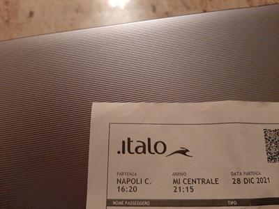 Italo Napoli - Milano 28 Dicembre 2021