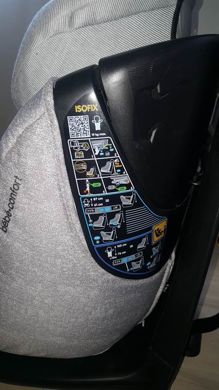 Seggiolino Auto Bébé Confort Axissfix Isofix Girevole, come nuovo - Foto 4