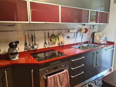 Cucina rossa induzione