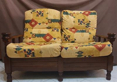 Divanetto Legno 2 Posti