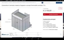 Cabina armadio con letto Sovrastante