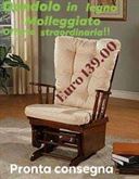 Dondolo in legno
