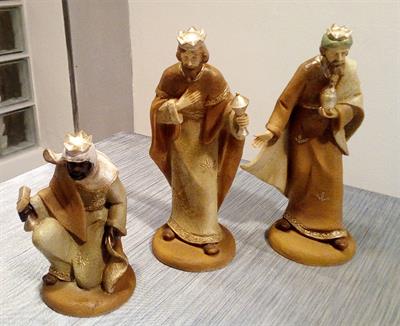 Presepe Natività completa con re magi, mai usato - Foto 3