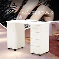 BarberPub Manicure Acetone Resistant Table 6153-0611