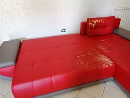Foto 5 Divano colore rosso