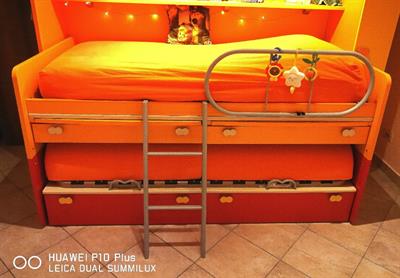 Doppio letto con scrivanie e cassetti - Anteprima 1