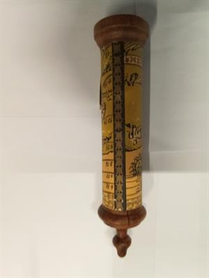 Calendario Solare in Legno vintage