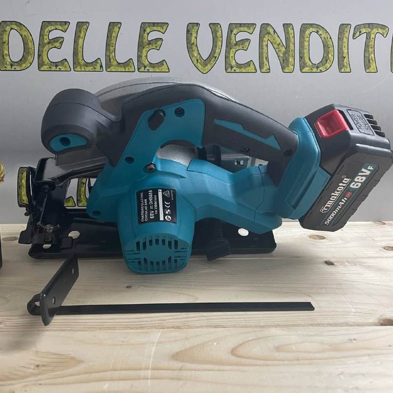Sega Circolare A Batteria Da 7 Pollici Per DeWalt 20V - Motore Brushless 7200 RPM, Taglio Fino A 65 Mm, Leggera E Con Angolo Regolabile, Ideale Per Legno E Metallo Morbido