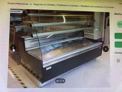 Vetrina per gastronomia o pasticceria, color wenge, come nuova - Foto 3