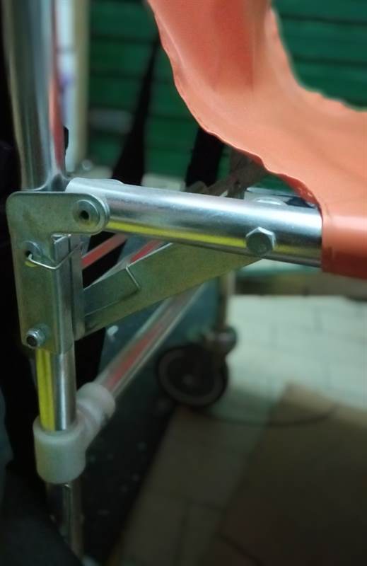 Sedia portantina/barella GIMA, marca Gima mod Bologna