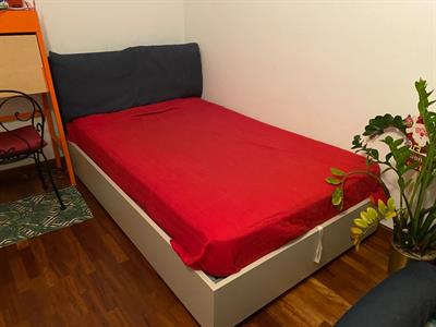 Letto una piazza e mezza con materasso