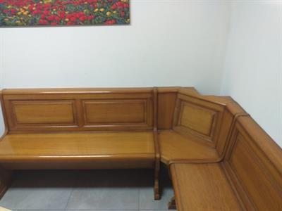 Cassapanca in noce